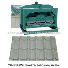 Fornecedor para YX24-210-1050 Máquina de formação de telha vitrificada Máquina formadora de metal